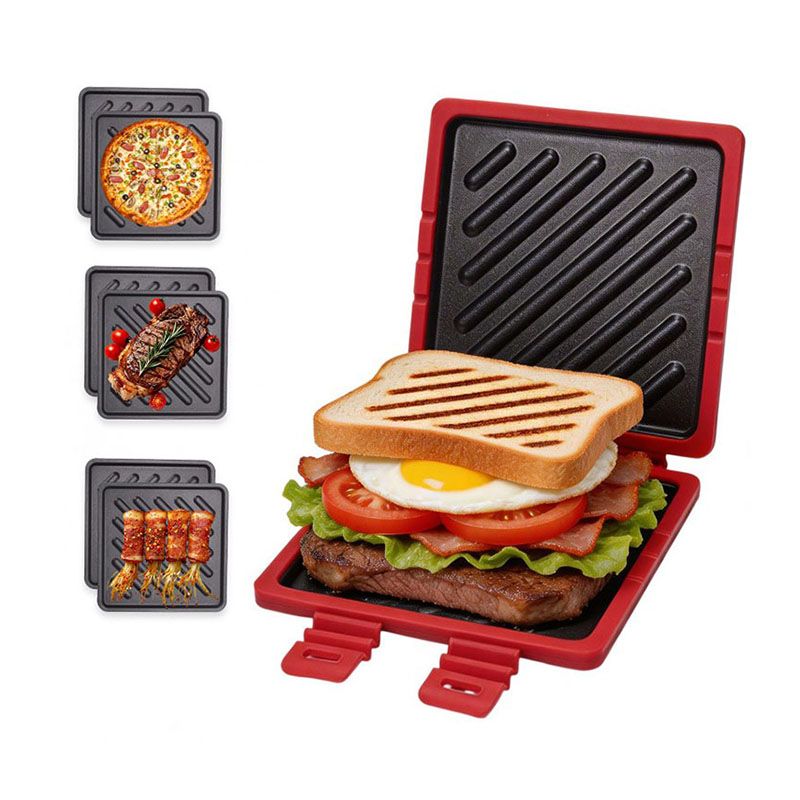 3-i-1 mikroovn brødrister grillbakke