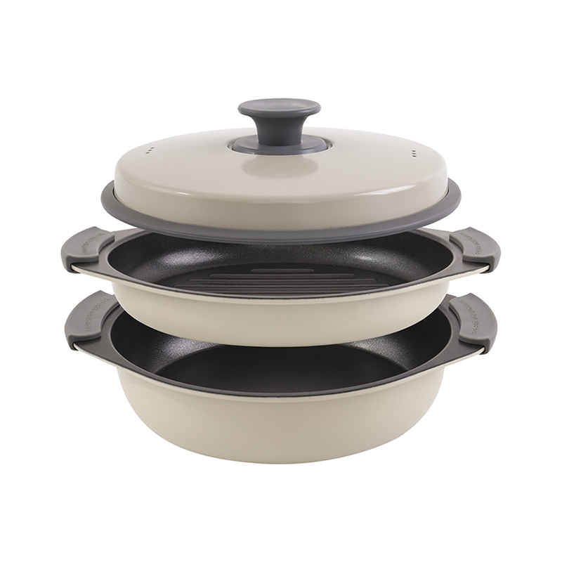 Dæk med dampventil Mikrobølgegrill Multi-Pot