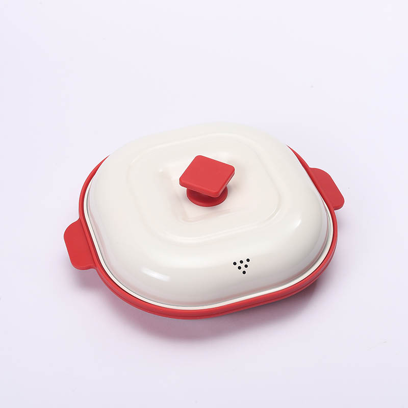 Mikrobølgegrill med stor kapacitet med non-stick belægning