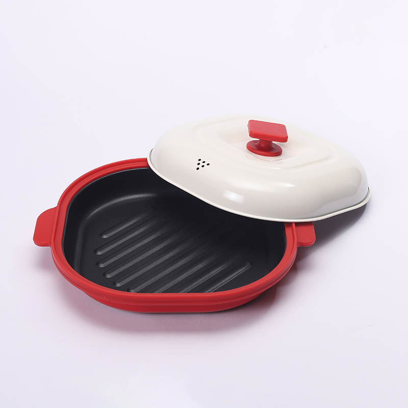 Mikrobølgeovn multifunktionel grill til bøffer og grøntsager