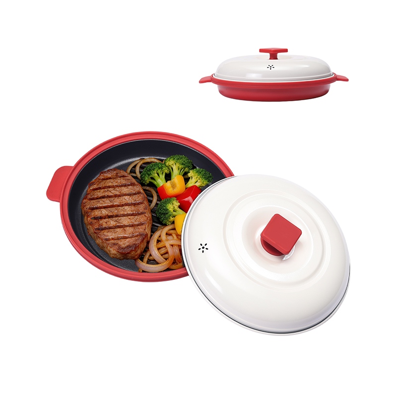 Temperaturregulerbar Mikrobølgegrill Multi-Pot